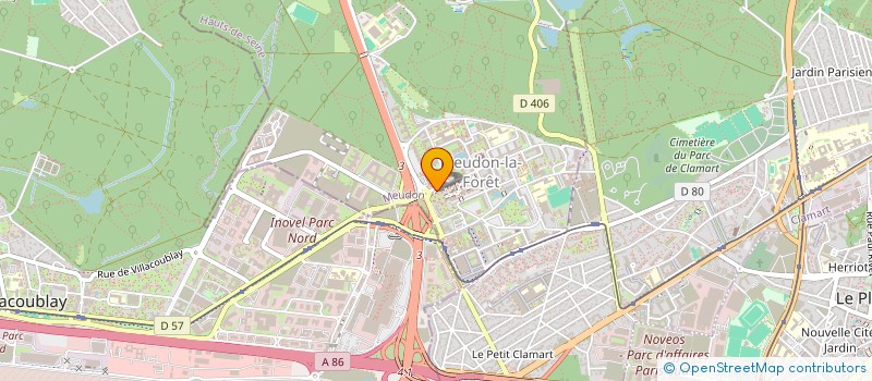 localisation de l'entreprise S2PL HOLDING  MEUDON