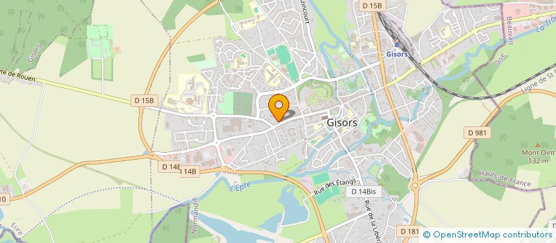 localisation de l'entreprise S2R à GISORS