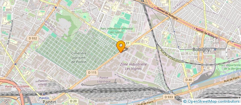 localisation de l'entreprise S2R à MONTREUIL