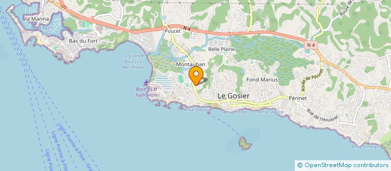 localisation de l'entreprise S2R AUTO à LE GOSIER