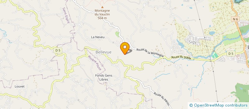 localisation de l'entreprise S2R EVASION  LE VAUCLIN