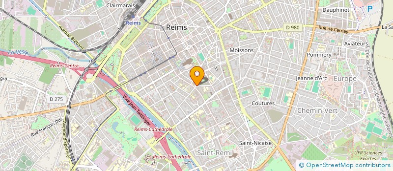 localisation de l'entreprise S2REIMS  REIMS