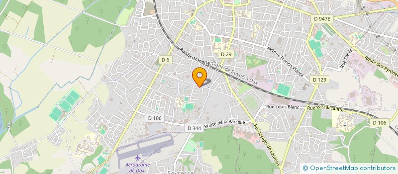 localisation de l'entreprise S2RM à DAX