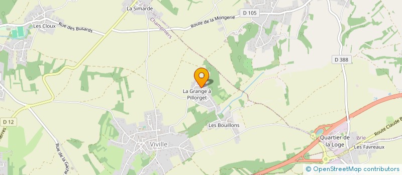 localisation de l'entreprise S2RS à CHAMPNIERS