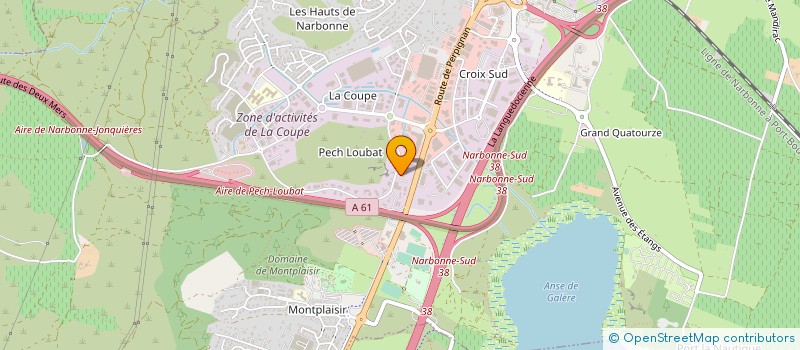 localisation de l'entreprise S2S à NARBONNE