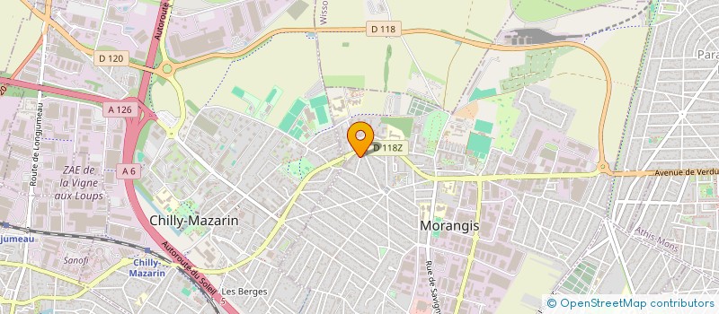 localisation de l'entreprise S2S à MORANGIS
