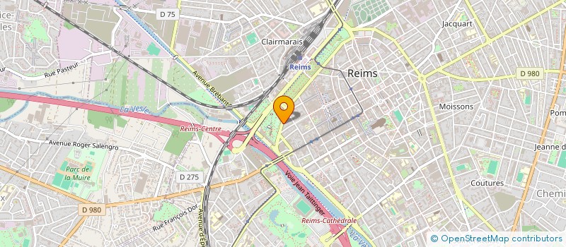 localisation de l'entreprise S2T  REIMS