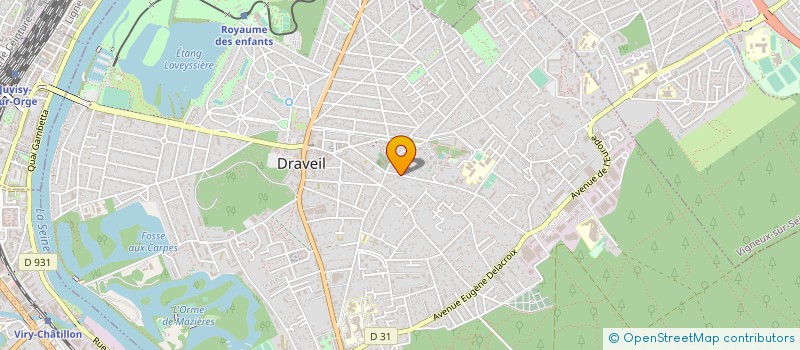 localisation de l'entreprise S2TC à DRAVEIL