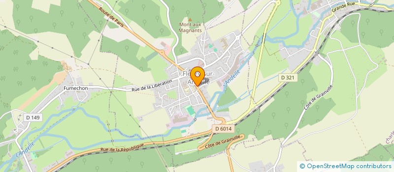 localisation de l'entreprise S2V  FLEURY-SUR-ANDELLE