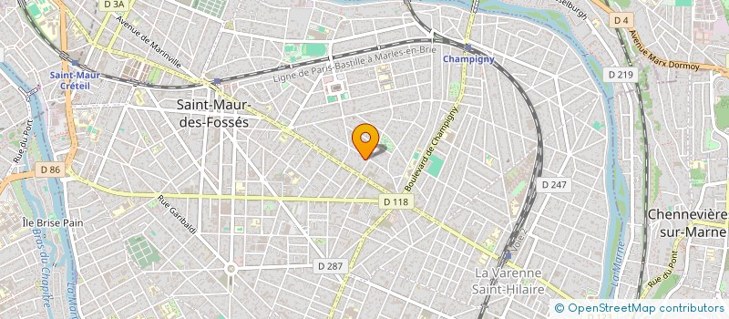 localisation de l'entreprise S2Z DISTRIBUTION à SAINT-MAUR-DES-FOSSES