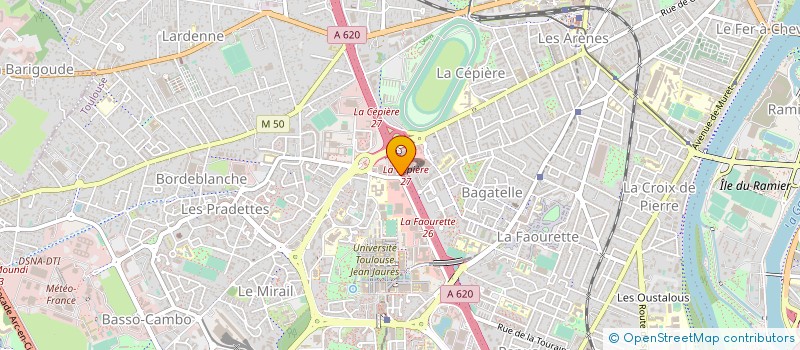 localisation de l'entreprise S3  TOULOUSE