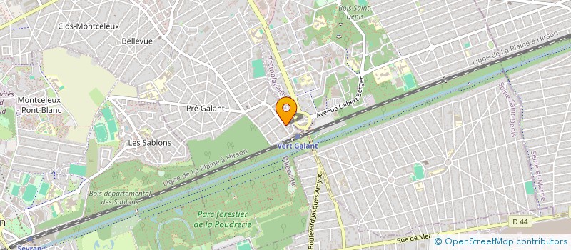 localisation de l'entreprise S3 à VILLEPINTE