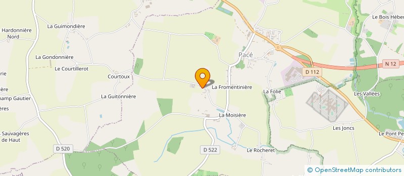 localisation de l'entreprise S3A IMMO à PACE