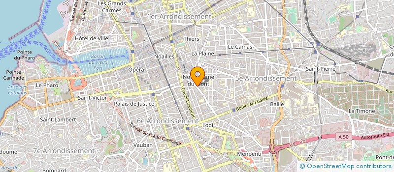 localisation de l'entreprise S3B  MARSEILLE