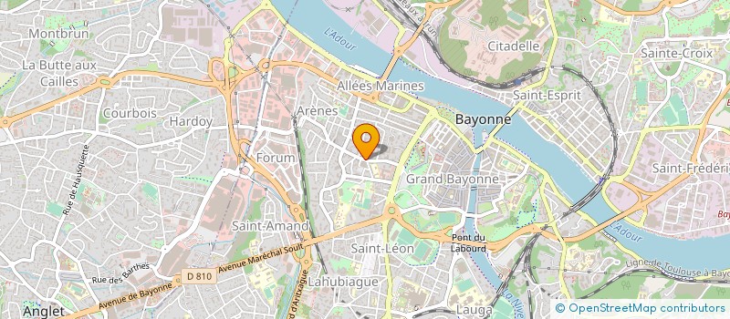 localisation de l'entreprise S3BM à BAYONNE