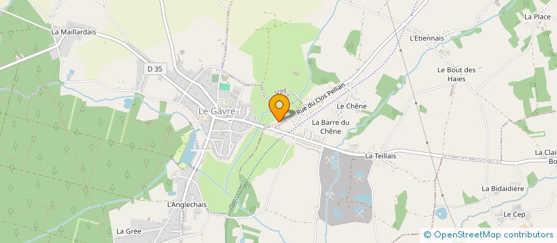 localisation de l'entreprise S3C  LE GAVRE