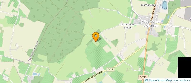 localisation de l'entreprise S3C  TERRANJOU