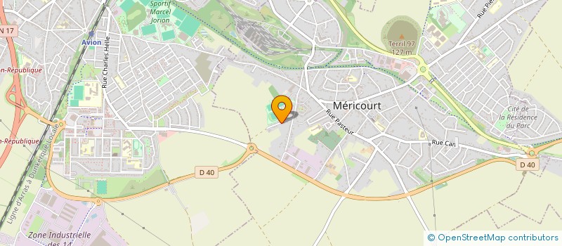 localisation de l'entreprise S3D  MERICOURT