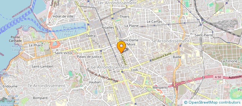 localisation de l'entreprise S3E FRANCE à MARSEILLE