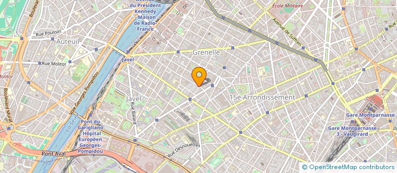 localisation de l'entreprise S3G  PARIS