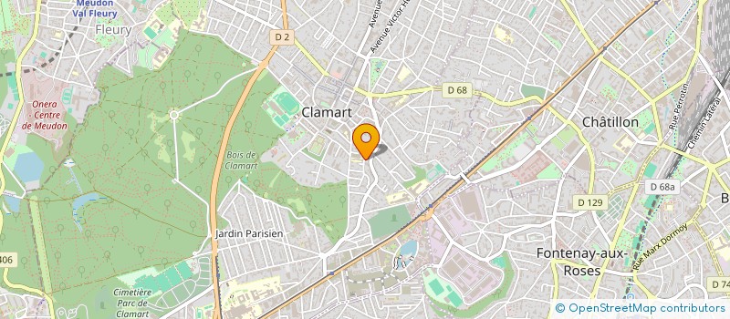 localisation de l'entreprise S3J à CLAMART