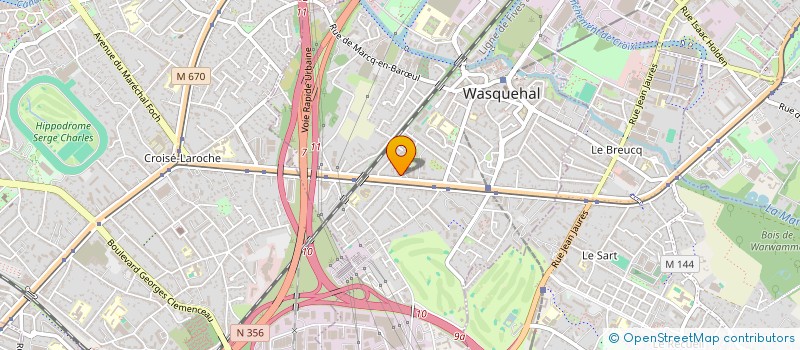 localisation de l'entreprise S3L à WASQUEHAL