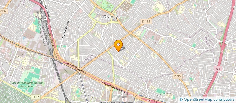 localisation de l'entreprise S3L PRIVATE à DRANCY
