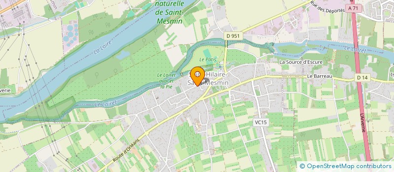 localisation de l'entreprise S3LA  SAINT-HILAIRE-SAINT-MESMIN
