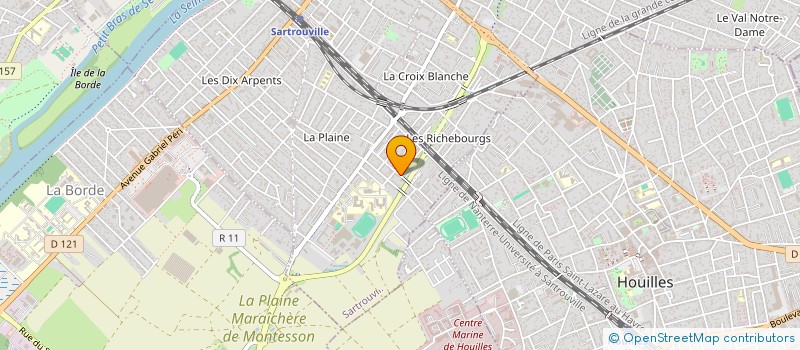 localisation de l'entreprise S3M  SARTROUVILLE