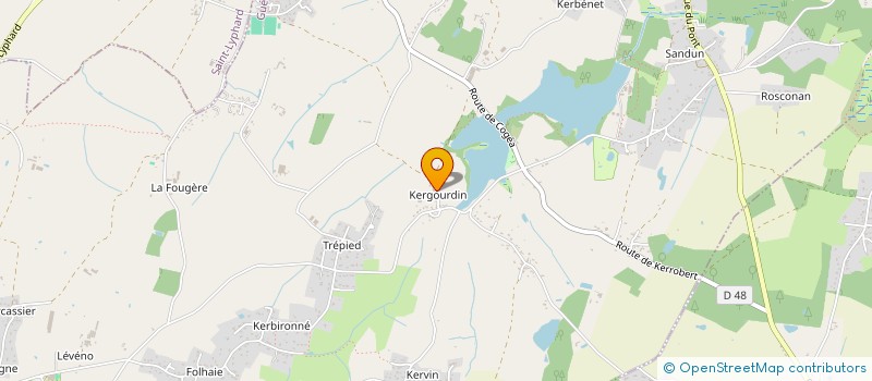 localisation de l'entreprise S3M  GUERANDE