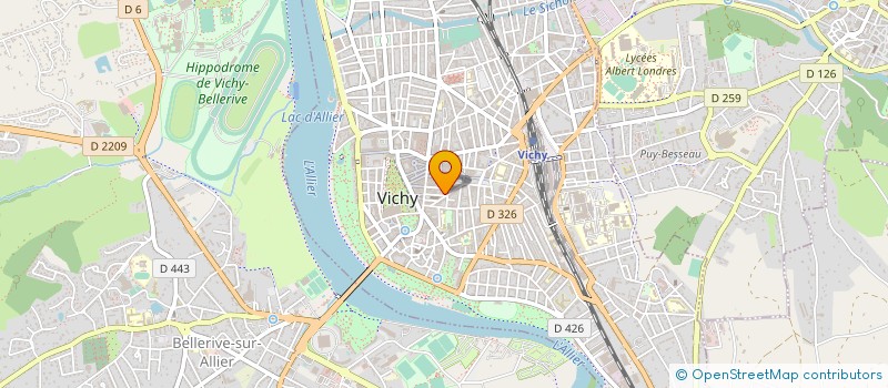 localisation de l'entreprise S3N à VICHY