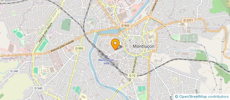 localisation de l'entreprise S3P  HERISSON