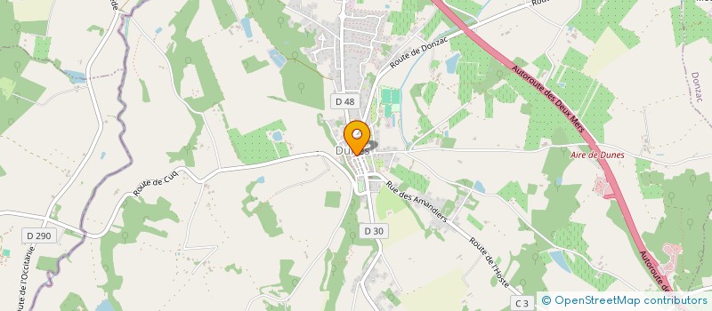 localisation de l'entreprise S3P PIERRE A PIERRE  DUNES