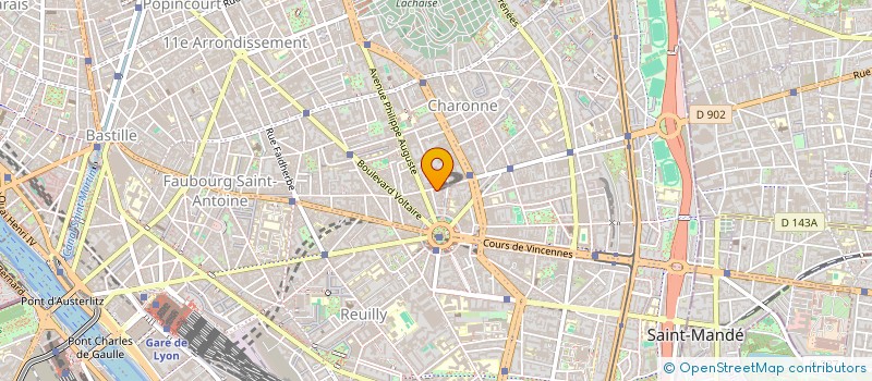 localisation de l'entreprise S3P.& SUN  PARIS