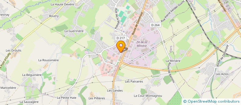 localisation de l'entreprise S3RI IMMO à FLERS
