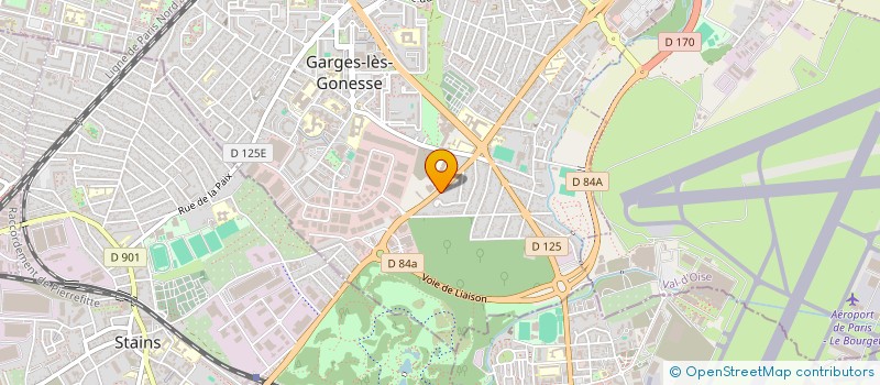 localisation de l'entreprise S4 SERVICES à GARGES-LES-GONESSE