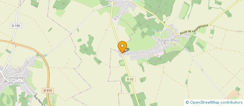 localisation de l'entreprise S4A D  VALLANGOUJARD