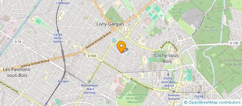 localisation de l'entreprise S4B CONSULTING  LIVRY-GARGAN