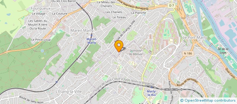 localisation de l'entreprise S4D CONSEIL  LE PECQ