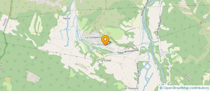 localisation de l'entreprise S4DANA  MIRABEAU