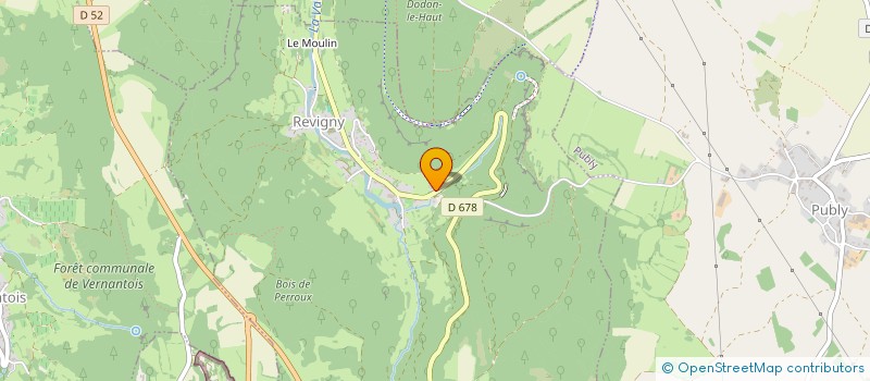 localisation de l'entreprise S4I  REVIGNY