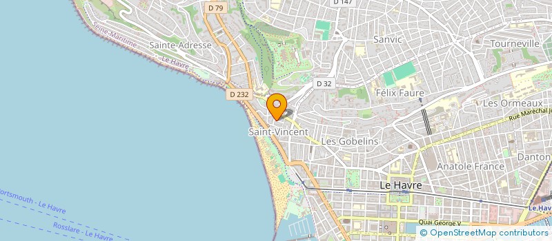 localisation de l'entreprise S8 à LE HAVRE