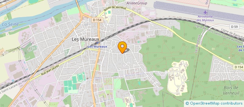 localisation de l'entreprise SA à LES MUREAUX
