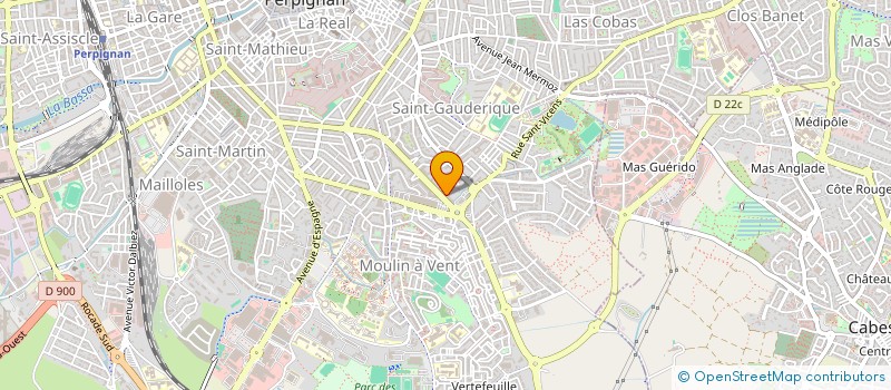 localisation de l'entreprise SA A DIRECT CONSEIL SURVEIL PAUL ESPEL à PERPIGNAN