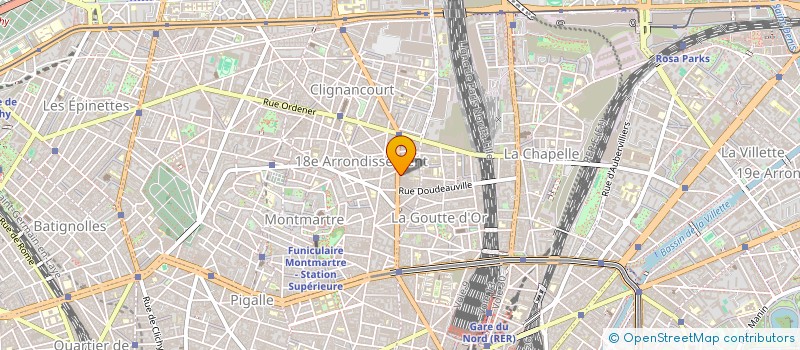 localisation de l'entreprise SA A.M.M. à PARIS