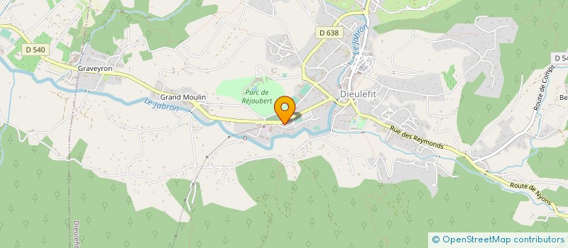 localisation de l'entreprise SA ACAPLAST à DIEULEFIT