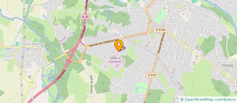 localisation de l'entreprise SA ACOUSTIC MAITRISE à MEREAU