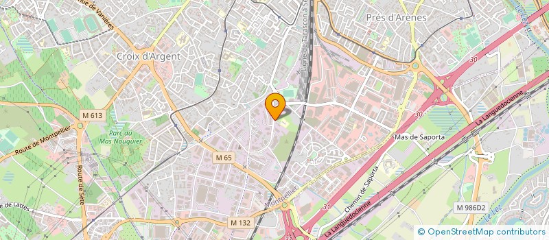 localisation de l'entreprise SA ADDISON à MONTPELLIER