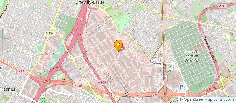 localisation de l'entreprise SA AGROLIVA  CHEVILLY-LARUE