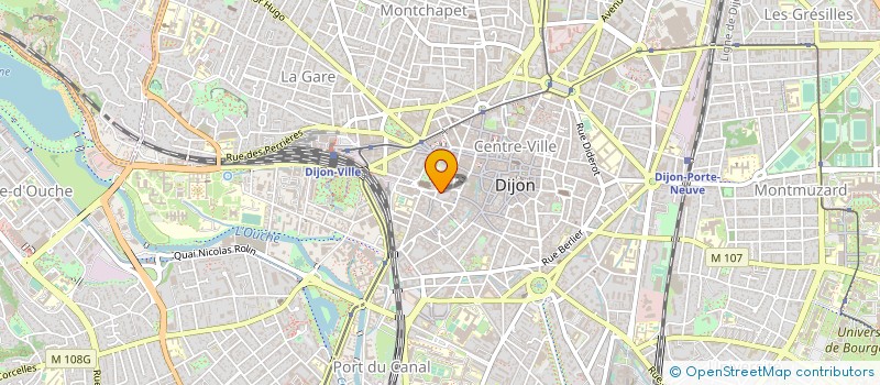localisation de l'entreprise SA ALAIN DALOZ à DIJON